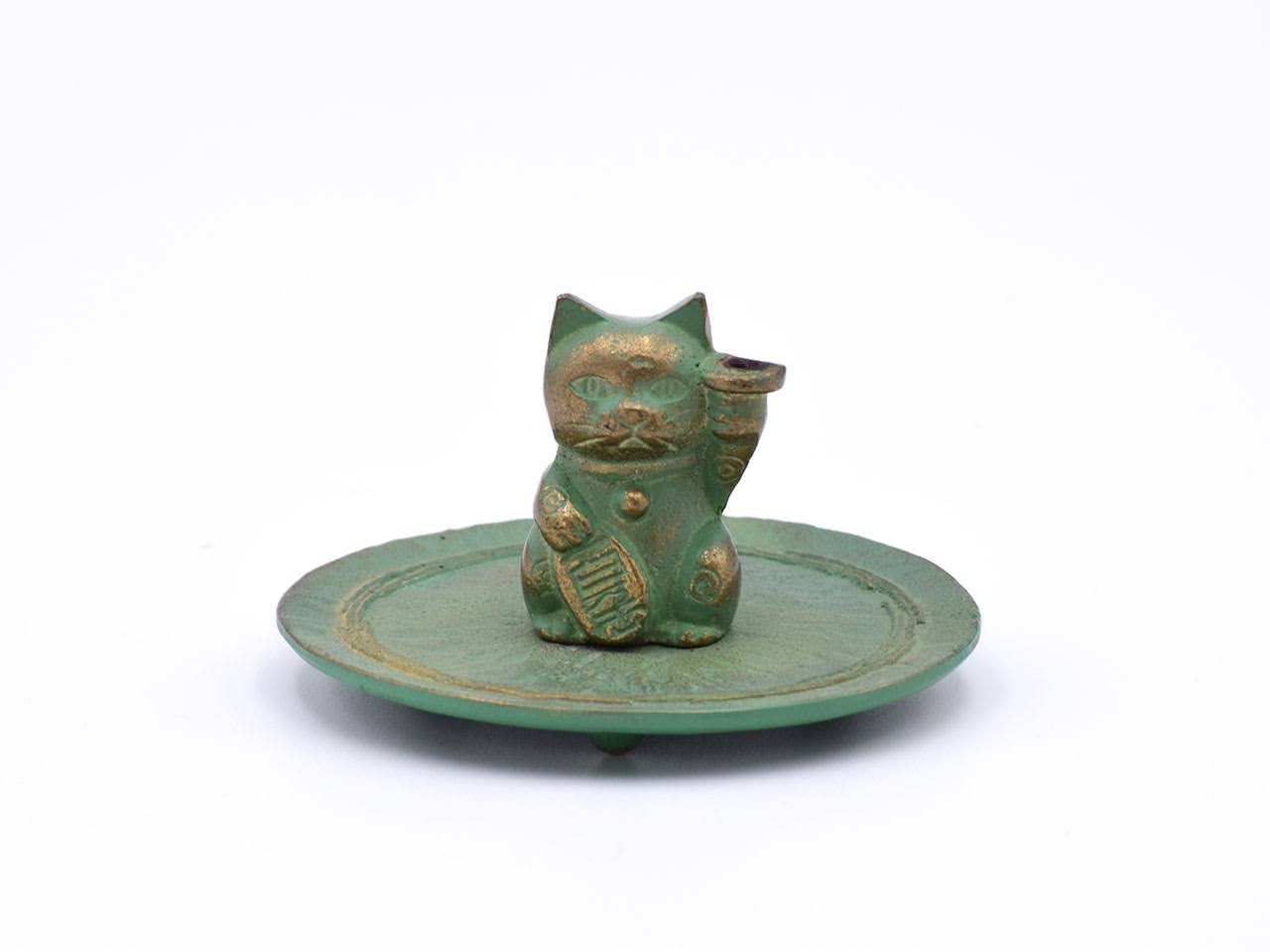 Lucky Cat Incense Holder