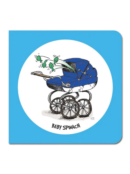 Greeting cards: Baby Spinach