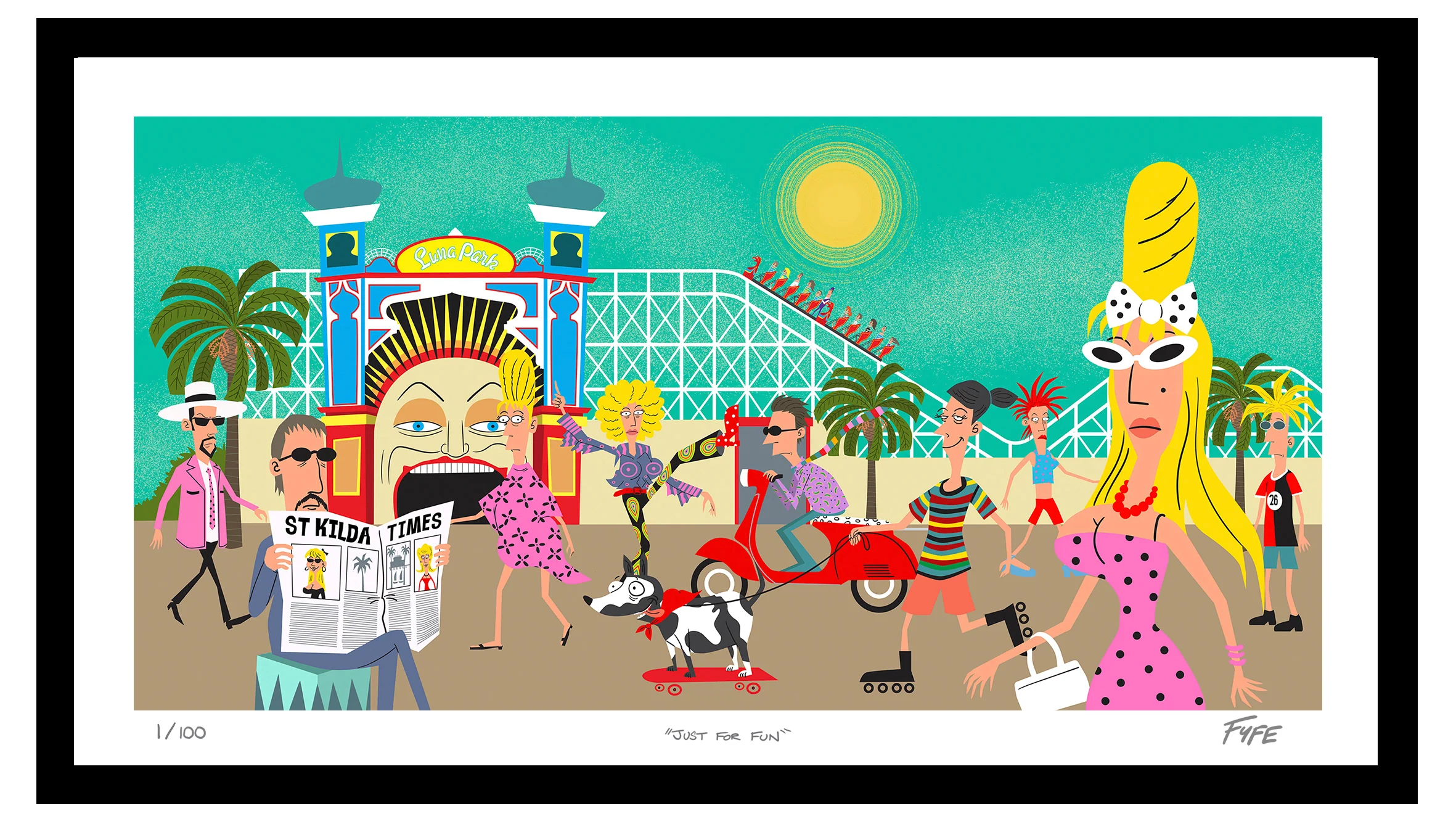 Just for fun - Luna Park Melbourne