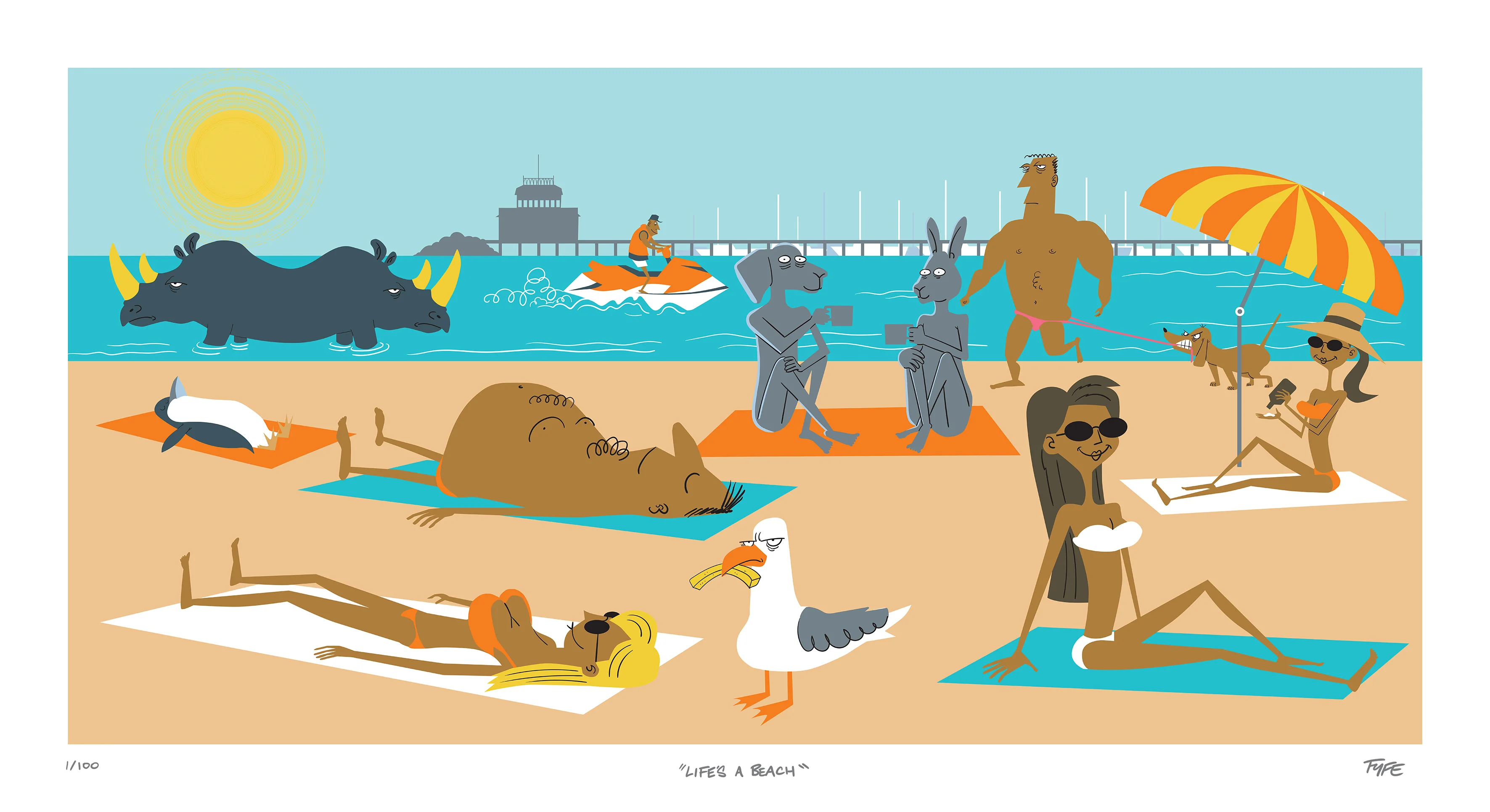 Life's a Beach - St Kilda Beach Melbourne