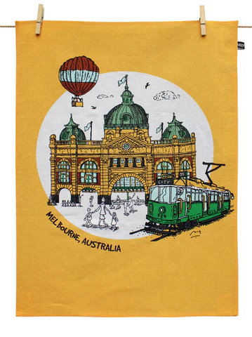 Melbourne Tea Towel