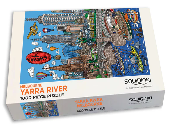 1000 piece Jigsaw puzzle: Yarra River Puzzle