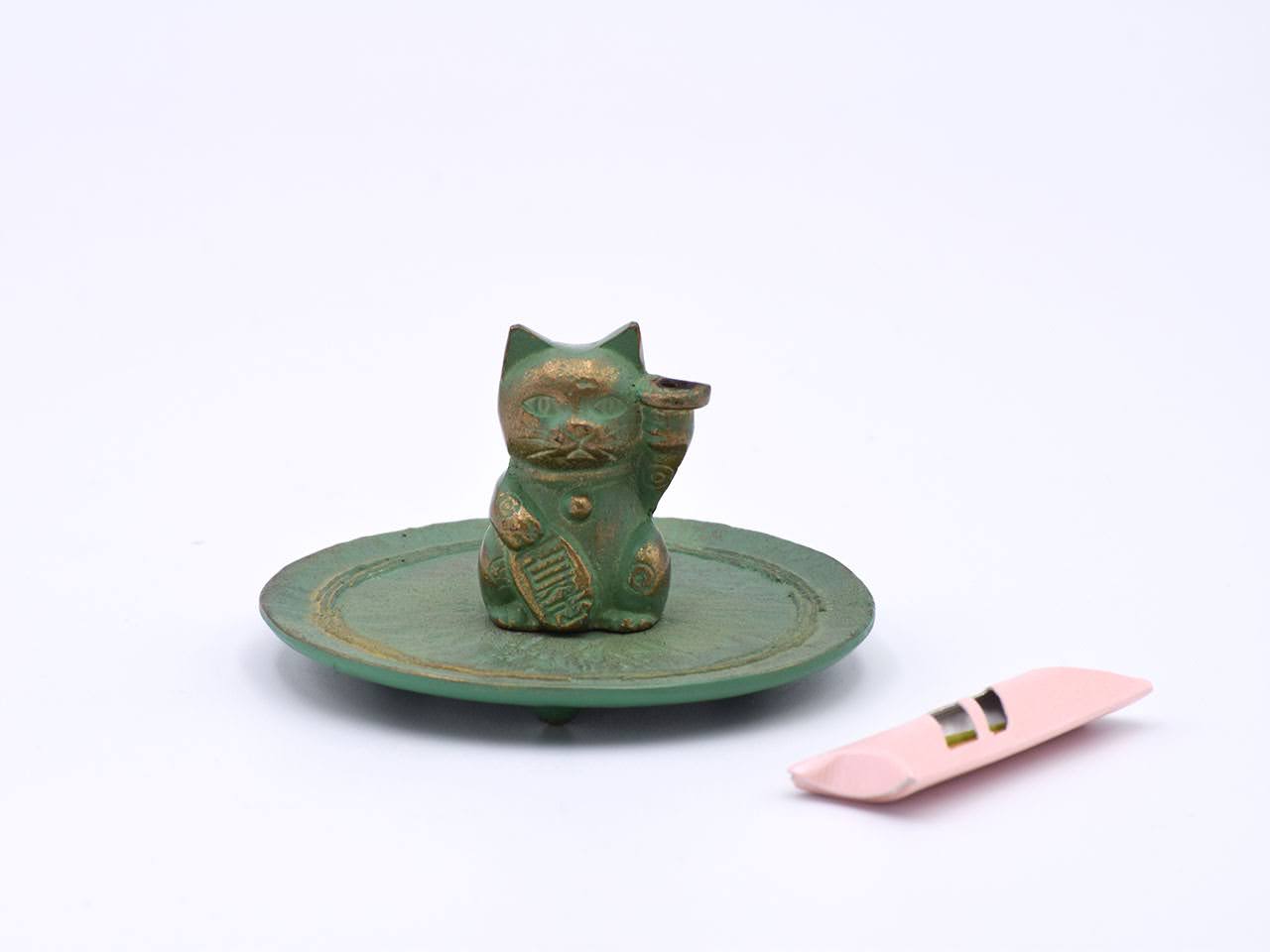 Lucky Cat Incense Holder