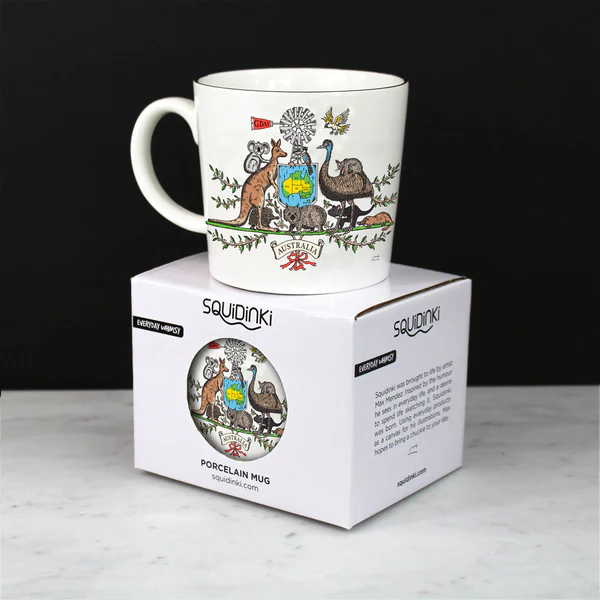 Porcelain Mug:  Australian Icons