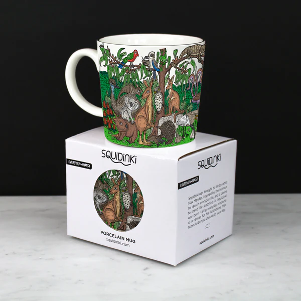 Porcelain Mug: Australian Wildlife