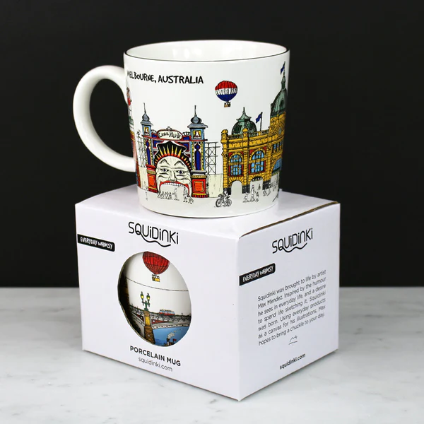 Porcelain Mug: Melbourne