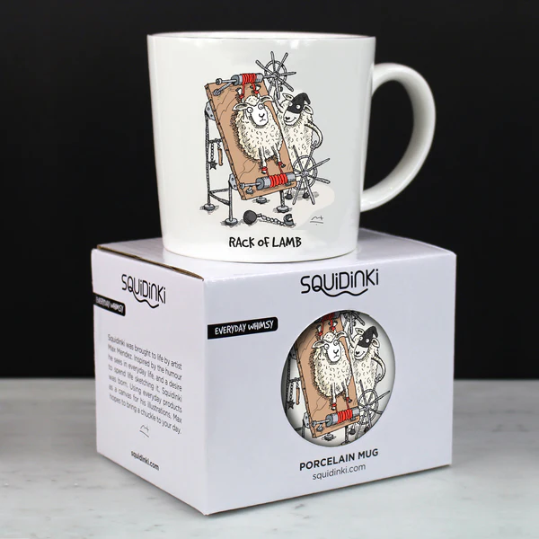 Porcelain Mug:  Rack of Lamb