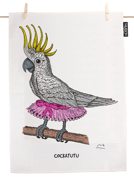 Cockatutu Tea Towel