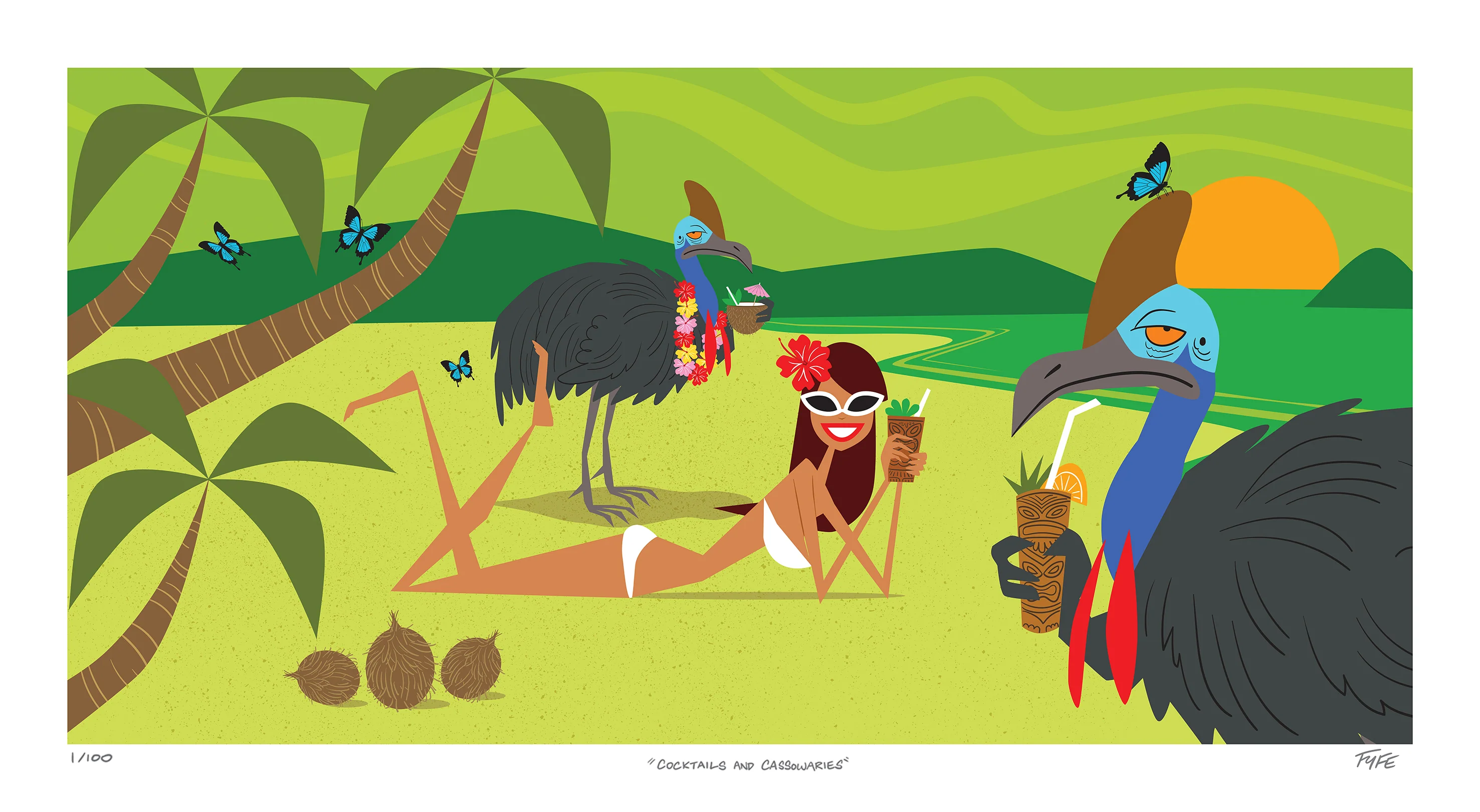 Cocktails and Cassowaries