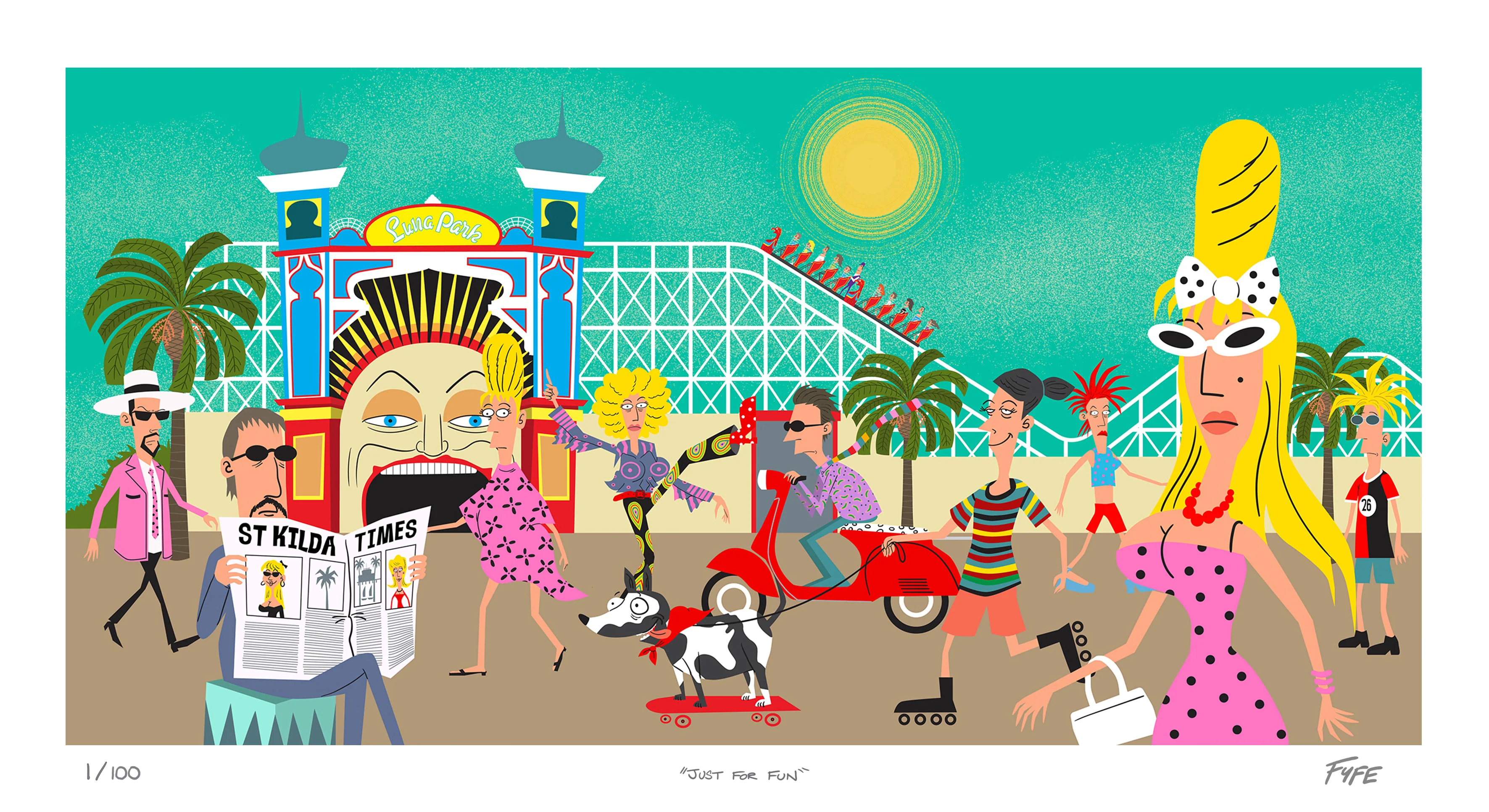 Just for fun - Luna Park Melbourne