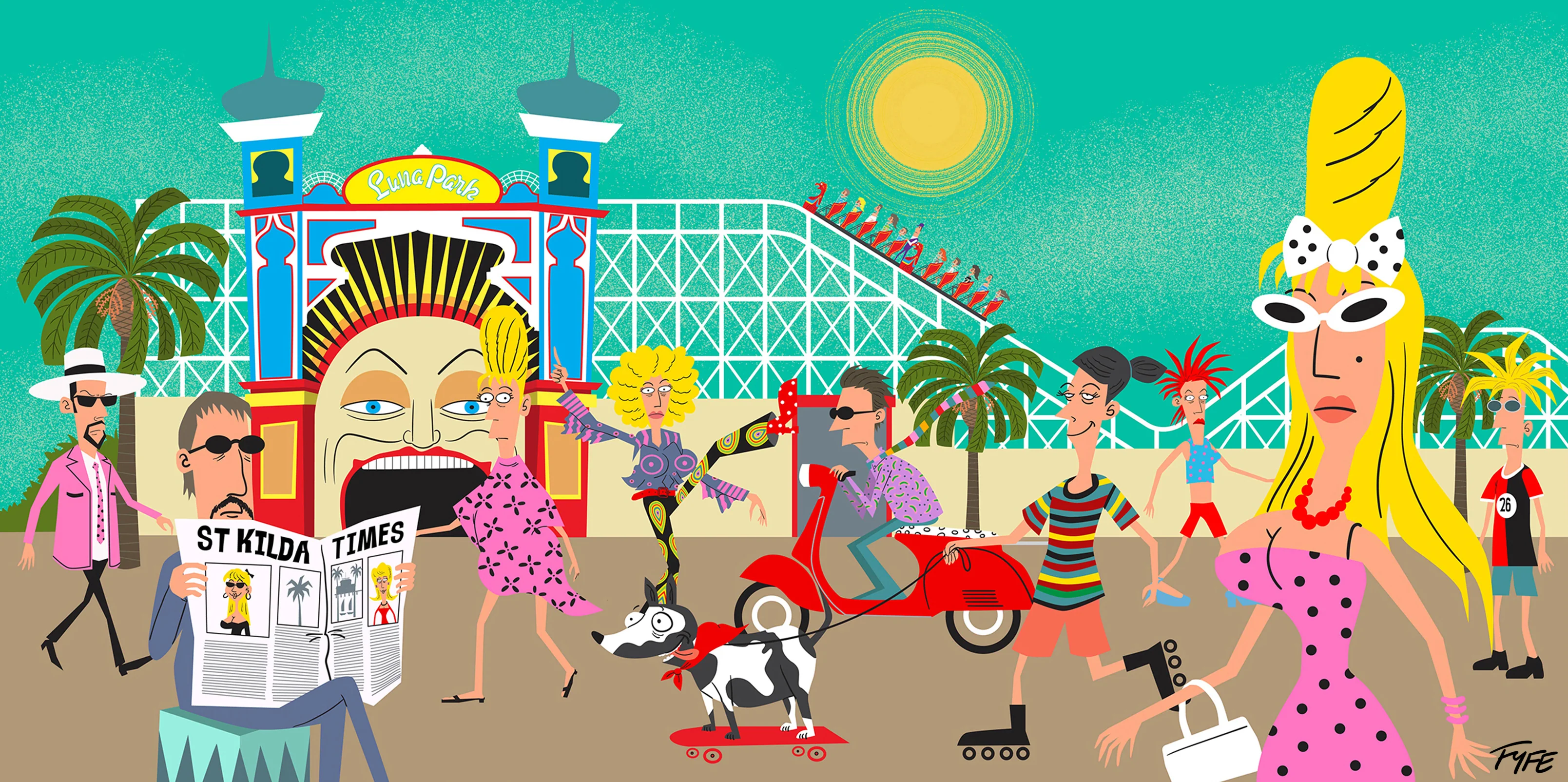 Just for fun - Luna Park Melbourne