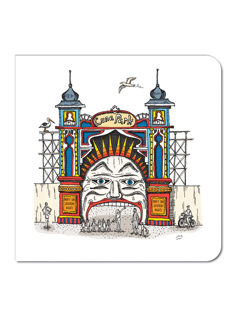 Greeting cards: Luna Park