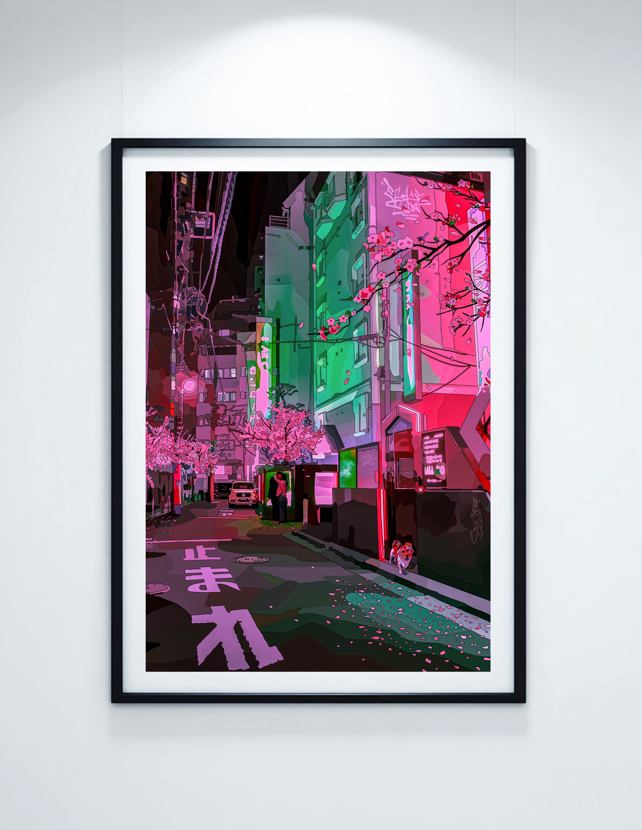 After Dark fine art print [1st Edition//Sakura Colourway]