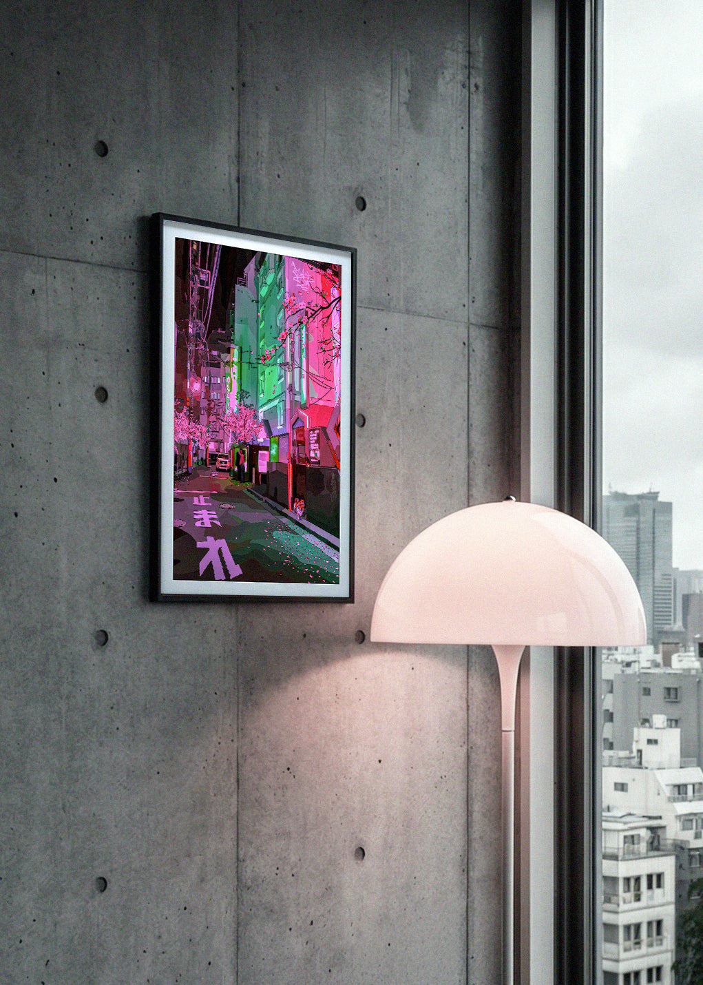 After Dark fine art print [1st Edition//Sakura Colourway]