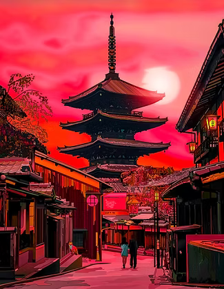 "The Moon Is Beautiful, Isn't It" fine art print [Edition of 80]