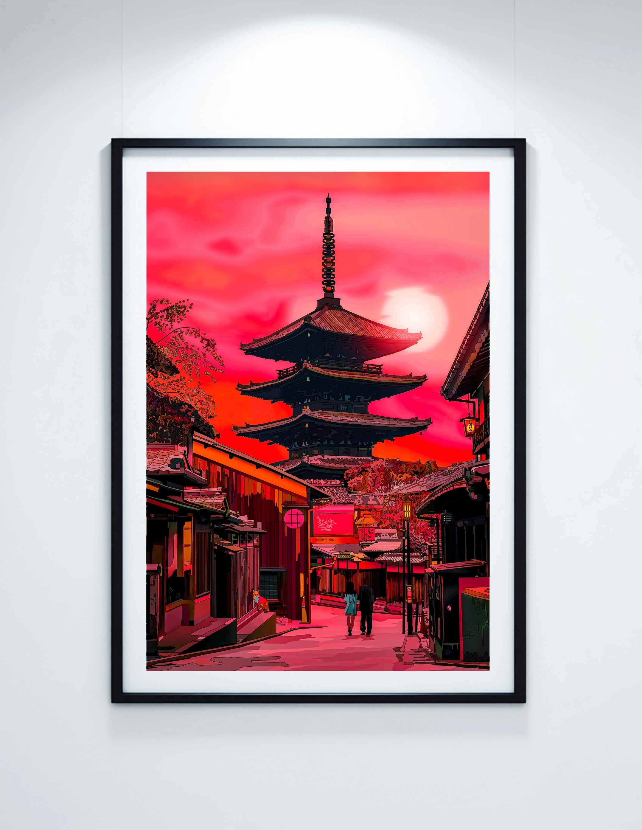 "The Moon Is Beautiful, Isn't It" fine art print [Edition of 80]